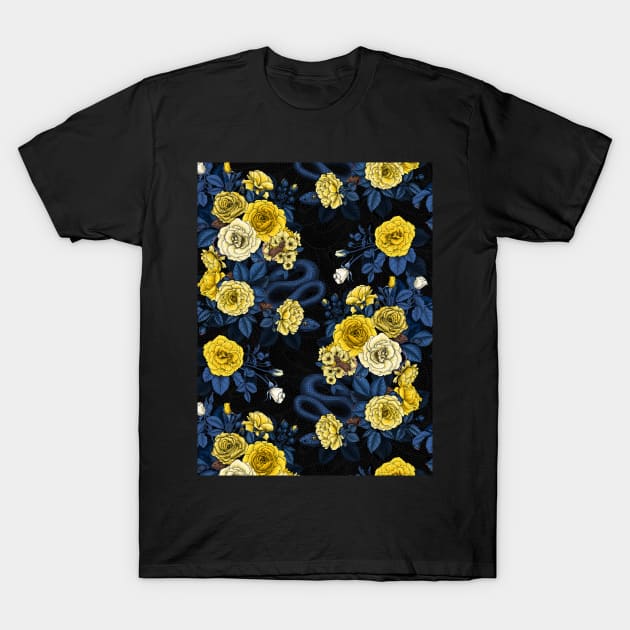 Hidden in the roses 4 T-Shirt by katerinamk
